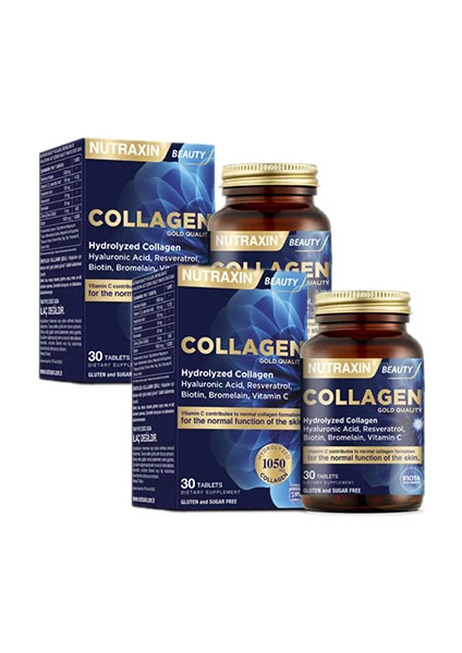 Beauty Gold Collagen 30 Tablet 2'li Paket