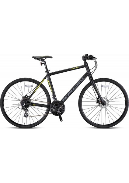 SPX150 28 Jant Hd 22 Sm Şehir Bisikleti Siyah - N.Sarı