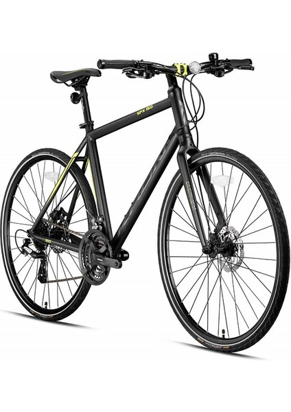SPX150 28 Jant Hd 22 Sm Şehir Bisikleti Siyah - N.Sarı