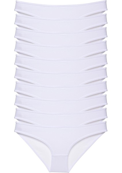 Kadın Günlük Bikini Külot Hijyenik Premium Paketinde Penye Esnek Kumaş modelleri