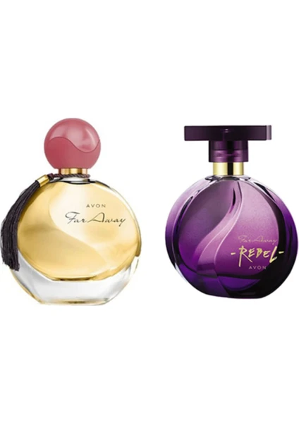 Far Away Edp 50 ml + Far Away Rebel Edp 50 ml Kadın 2li Set