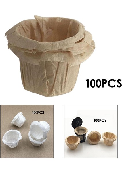 100 Adet Tek Kullanımlık Kahve Kağıdı Süzgeç Kahve Filtre Kağıdı 35 mm (Yurt Dışından) modelleri