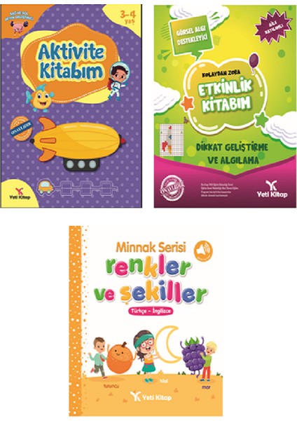 2-4 Yaş Beyin Geliştirme Etkinlik Seti