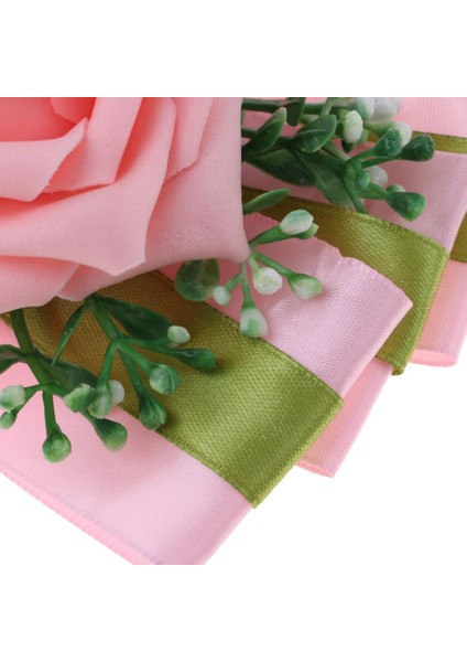 Ipek Gelin Bileği Korsage Nedime El Çiçekleri Düğün Dekoru Pembe fırsatları