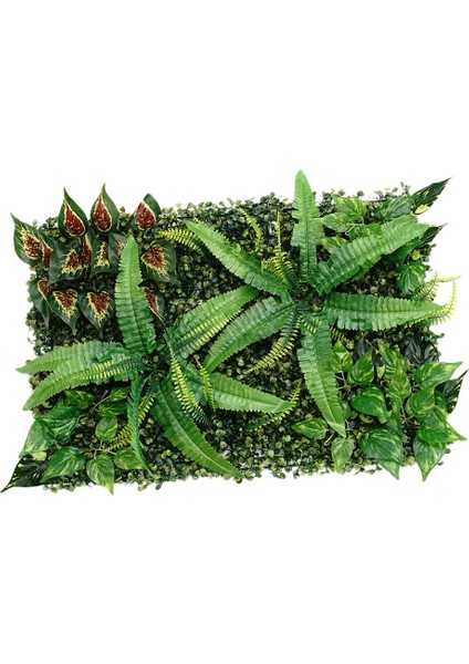 6x Yapay Çim Bitki Çiçek Duvarı Paneli Gelin Duş Partisi Dekor El Sanatları modelleri