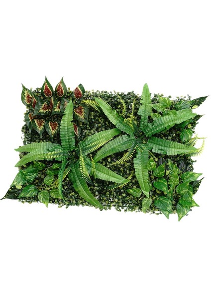 6x Yapay Çim Bitki Çiçek Duvarı Paneli Gelin Duş Partisi Dekor El Sanatları indirimleri