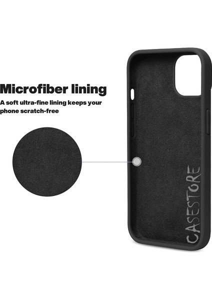 Iphone 14 6.1 Inç Uyumlu Kamera Lens Çıkıntılı Içi Kadife Silikon Soft Mat Renkli Liquid Yumuşak Şık Yeni Kapak Sıvı Süet (2022) Lansman