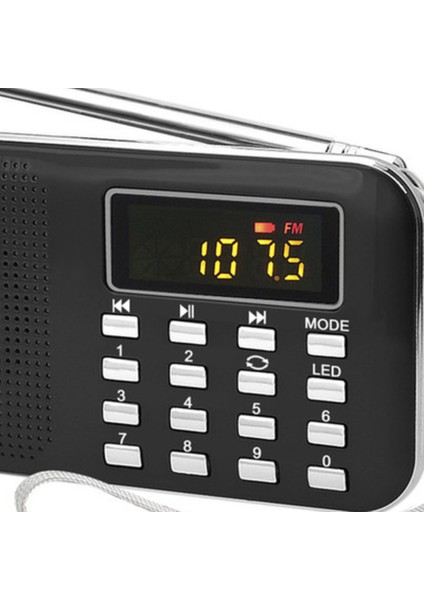 Yaşlı Taşınabilir Açık Sporlar Için Mini Çok Işlevli Radyo Mp3 Kart Radyo | Radyo (Yurt Dışından)