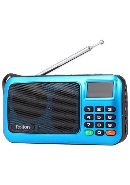 Taşınabilir Mini Fm Radyo Pc Hoparlör Müzik Çalar USB Tf Kart ile LED Ekran Hifi Stereo Alıcı Dijital Fm Radyo | Radyo (Yurt Dışından)