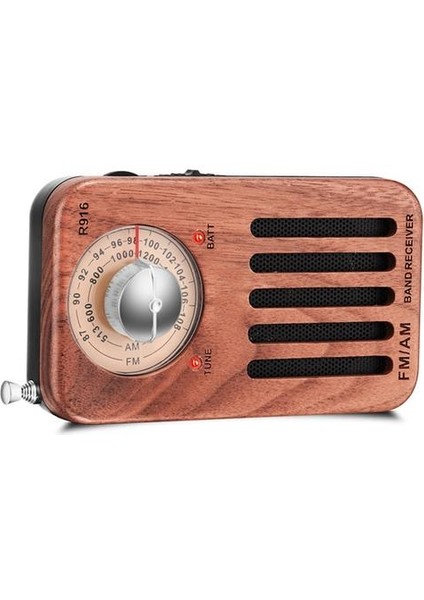 Am / Fm Taşınabilir Radyo, Retro Kiraz Ahşap Pocket Radio ile En Iyi Resepsiyon, Kulaklık Jack, 2 Aa Batarya | Radyo (Yurt Dışından) modelleri