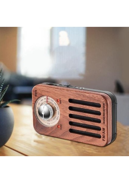 Am / Fm Taşınabilir Radyo, Retro Kiraz Ahşap Pocket Radio ile En Iyi Resepsiyon, Kulaklık Jack, 2 Aa Batarya | Radyo (Yurt Dışından) indirimleri