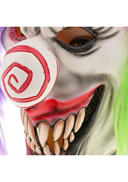 Red Hat Cadılar Bayramı Maskesi Cosplay Masquerade Party Props ile Komik Palyaço Maskeleri (Yurt Dışından)