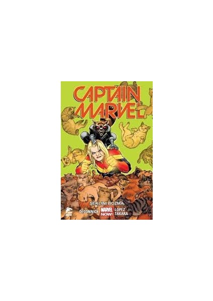 Yayınevi Captain Marvel Çizgi Roman 4 Cilt Set ( 1-2-3 ve Hayatı )
