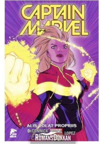 Yayınevi Captain Marvel Çizgi Roman 4 Cilt Set ( 1-2-3 ve Hayatı )