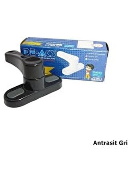 Pvc Kapı Pencere Emniyet Kilidi Çekmeli Ant Gri