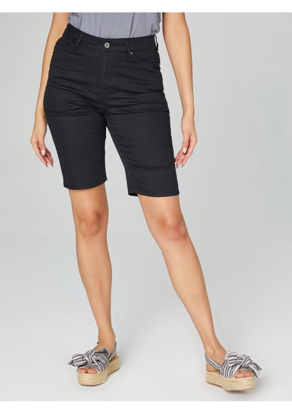 Normal Bel Slim Fit Şort 00061-2