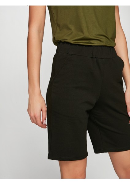 Normal Bel Regular Fit Şort 00062