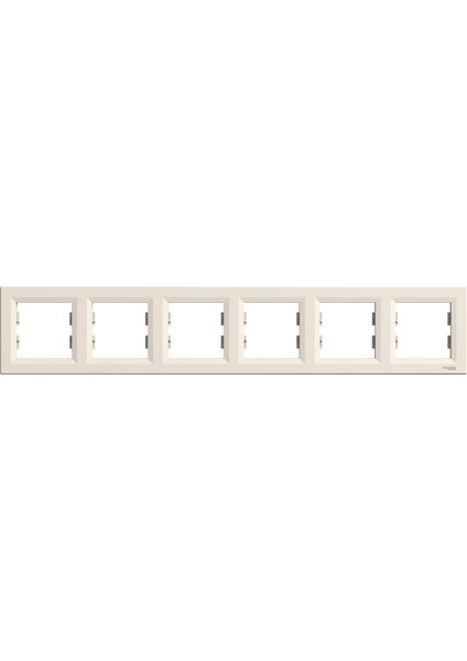 Electric Asfora 6'lı Yatay Çerçeve Krem EPH5800623
