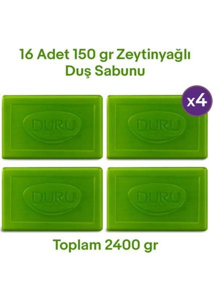 Natural Zeytinyağı Özlü Duş Sabunu 600 Gr 4'Lü fiyatları