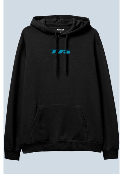 775 V2 Siyah Oversize Kapüşonlu Sweatshirt Hoodie fiyatları