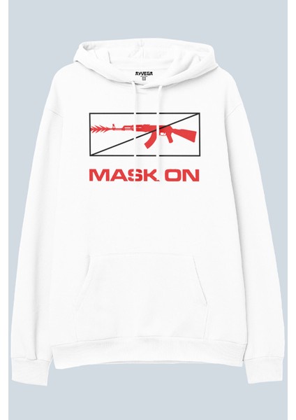 Streetwar Beyaz Oversize Kapüşonlu Sweatshirt Hoodie fiyatları