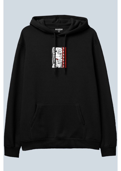 Silence Siyah Oversize Kapüşonlu Sweatshirt Hoodie fiyatları