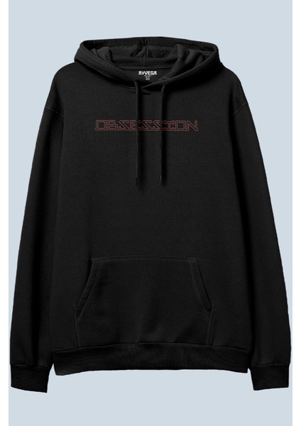 Obsession Siyah Oversize Kapüşonlu Sweatshirt Hoodie fiyatları