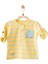 Erkek Bebek Cepli Sarı Tişört AC21510R 1