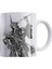Lotr Karakalem Baskı Serisi Witch King %100 Porselen Beyaz Kupa 1
