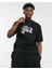 Unisex Snax Oversize Tshirt Siyah 1