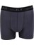 ELT1252 Elit Modal Elastan Spor Boxer 3 Adet Füme 1