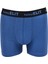 ELT1252 Elit Modal Elastan Spor Boxer 3 Adet Mavi 1