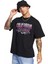Unisex California Dreaming Oversize Tshirt Siyah 1