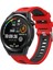 Huawei Honor Watch Gs Pro (22 Mm) Için 2 Renkli Kademeli Silikon Kordon-Kayış Krd-55 2