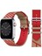 Apple Watch 42 mm Için Renkli Kumaş Desenli Krd-51 Kayış-Kordon 1