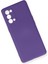 Oppo Reno 5 Pro Kılıf Lansman Içi Kadife Lüx Tasarım Silikon Kapak - Mor 3