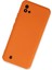 Realme C11 2021 Kılıf Lansman Içi Kadife Lüx Tasarım Silikon Kapak - Turuncu 2