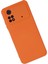 Xiaomi Poco M4 Pro 4g Kılıf Lansman Içi Kadife Lüx Tasarım Silikon Kapak - Turuncu 2