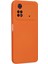 Xiaomi Poco M4 Pro 4g Kılıf Lansman Içi Kadife Lüx Tasarım Silikon Kapak - Turuncu 3