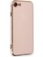 iPhone Se 2020 Kılıf Özel Tasarım Fit Kalıp Lüx Dizayn Silikon Kapak - Pembe 1