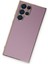Samsung Galaxy S22 Ultra Kılıf Özel Tasarım Fit Kalıp Lüx Dizayn Silikon Kapak - Mor 3