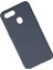 Oppo Ax7 Kılıf Lansman Içi Kadife Lüx Tasarım Silikon Kapak - Gri 2
