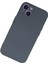 iPhone 13 Mini Kılıf Lansman Içi Kadife Lüx Tasarım Silikon Kapak - Gri 2