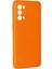 Oppo Reno 5 Kılıf Lansman Içi Kadife Lüx Tasarım Silikon Kapak - Turuncu 3