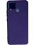 Realme C15 Kılıf Lansman Içi Kadife Lüx Tasarım Silikon Kapak - Mor 1