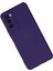 Tecno Camon 18T Kılıf Lansman Içi Kadife Lüx Tasarım Silikon Kapak - Mor 2