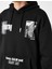 Baskılı Kapşonlu Sweatshirt Şardonlu 5