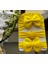 Kız Bebek Fiyonklu Bone Bandana 3lü Set 1