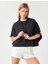 Oversize Sweatrshirt Kapüşonlu Cepli 1