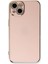 iPhone 13 Kılıf Özel Tasarım Fit Kalıp Lüx Dizayn Silikon Kapak - Pembe 2